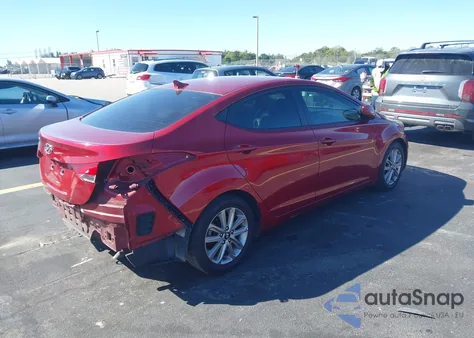 2015 Hyundai Elantra Se из США, поврежденный, VIN 5NPDH4AE2FH578205